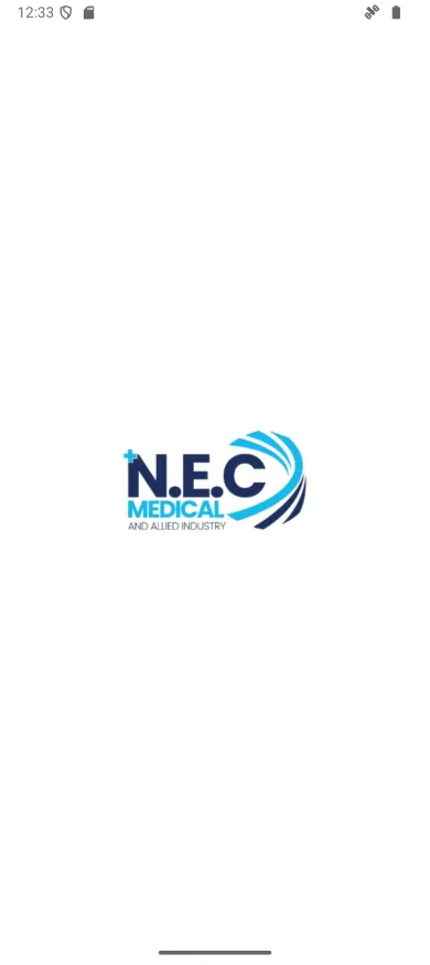 NEC Medical Aid — Launch screen